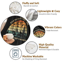 Earth Day Everyday Throw Blanket Save And Protect Our Earth