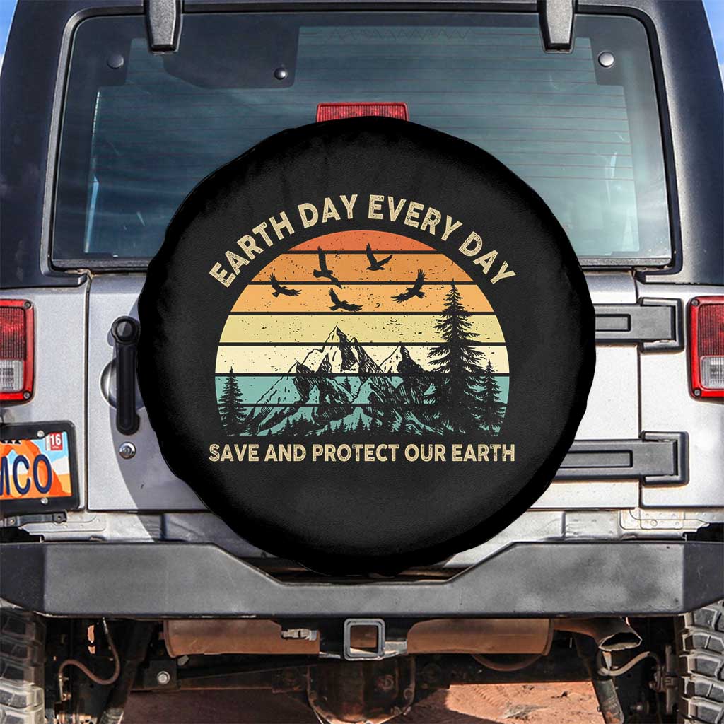 Earth Day Everyday Spare Tire Cover Save And Protect Our Earth