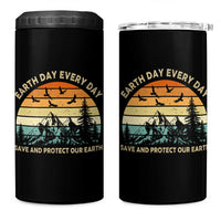 Earth Day Everyday 4 in 1 Can Cooler Tumbler Save And Protect Our Earth