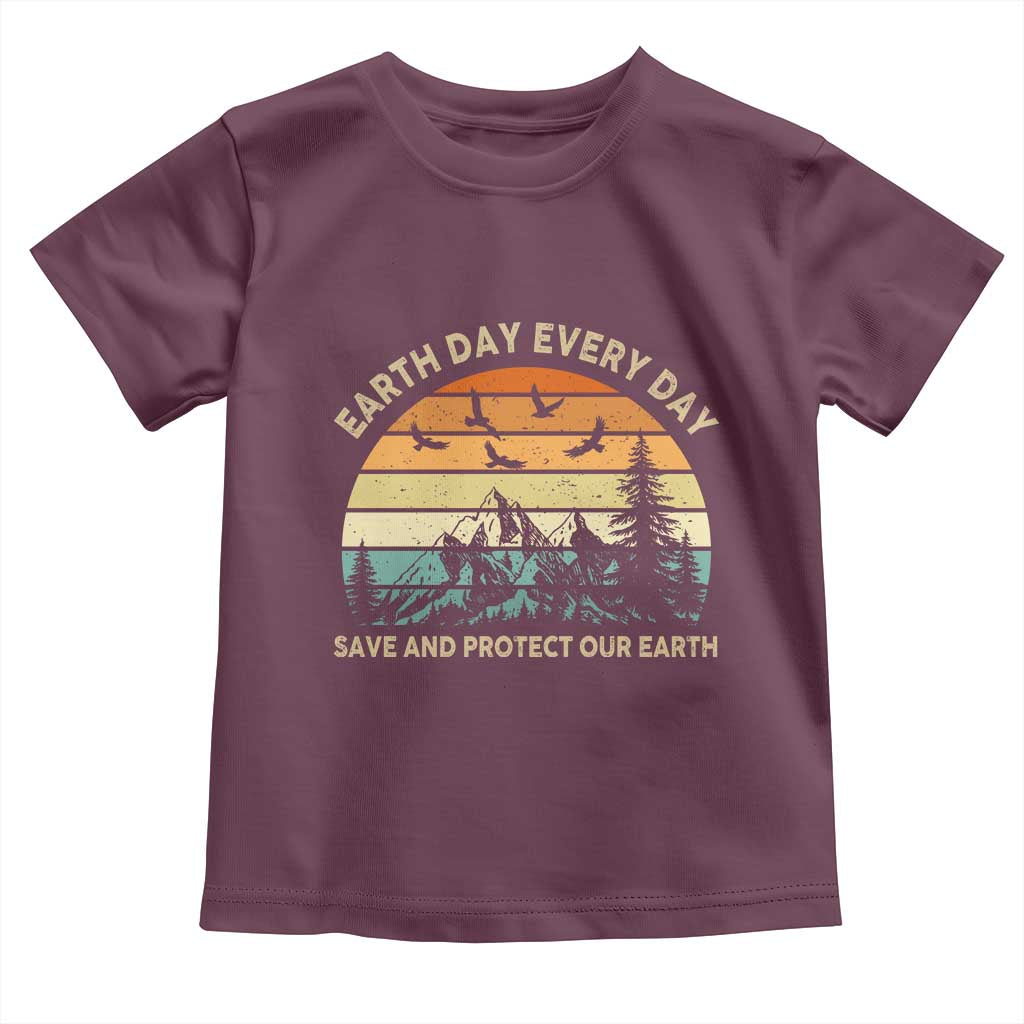 Earth Day Everyday Toddler T Shirt Save And Protect Our Earth