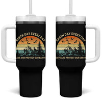 Earth Day Everyday Tumbler With Handle Save And Protect Our Earth