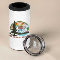 Earth Day Everyday 4 in 1 Can Cooler Tumbler Save The Planet Nature Lover Gift