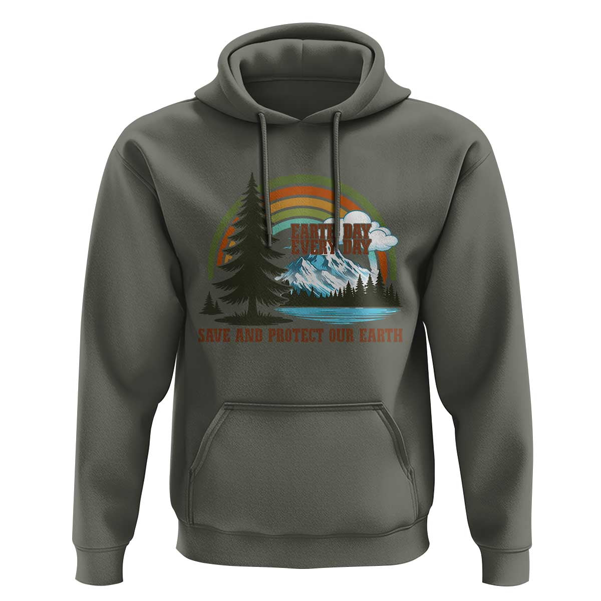 Earth Day Everyday Hoodie Save The Planet Nature Lover Gift