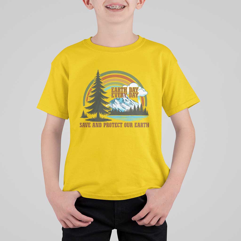 Earth Day Everyday T Shirt For Kid Save The Planet Nature Lover Gift