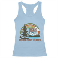 Earth Day Everyday Racerback Tank Top Save The Planet Nature Lover Gift