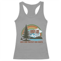 Earth Day Everyday Racerback Tank Top Save The Planet Nature Lover Gift