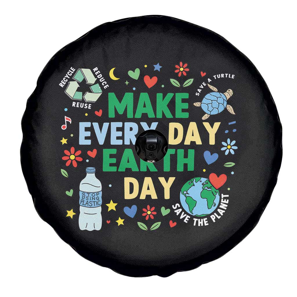 Make Every Day Earth Day Student Gift Spare Tire Cover Environmental Awareness