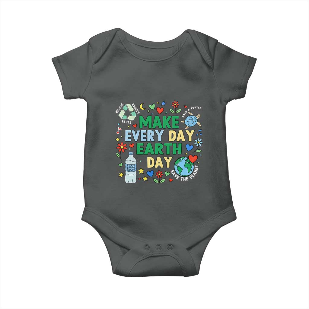 Make Every Day Earth Day Student Gift Baby Onesie Environmental Awareness