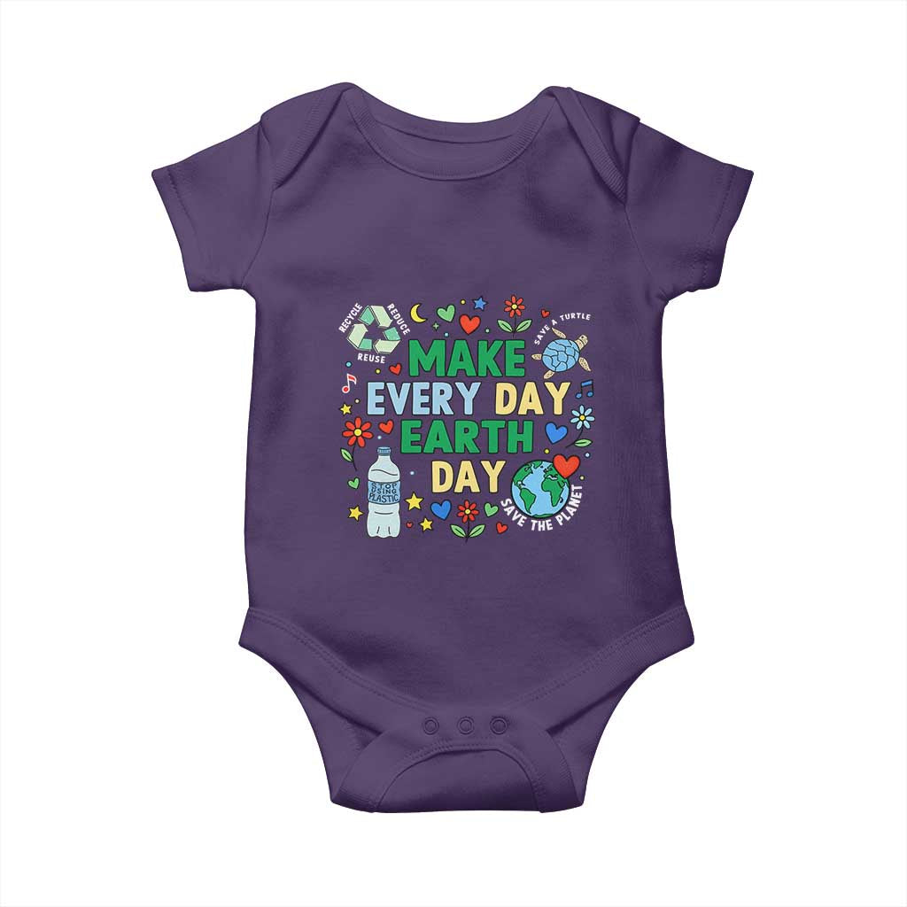 Make Every Day Earth Day Student Gift Baby Onesie Environmental Awareness