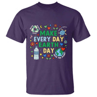 Make Every Day Earth Day Student Gift T Shirt Environmental Awareness