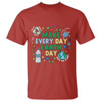 Make Every Day Earth Day Student Gift T Shirt Environmental Awareness