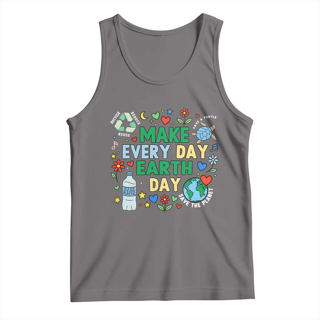Make Every Day Earth Day Student Gift Tank Top Environmental Awareness