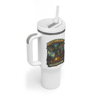 Funny Mothman Cryptid Believer Tumbler With Handle Never Heard Of Him