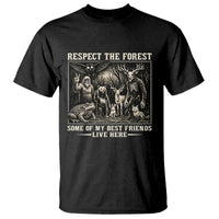 Respect The Forest My Best Friends Live Here T Shirt Cryptid Forest Lover