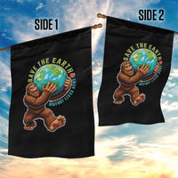 Earth Day Garden Flag Save The Earth Bigfoot Lives Here