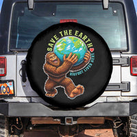 Earth Day Spare Tire Cover Save The Earth Bigfoot Lives Here