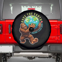 Earth Day Spare Tire Cover Save The Earth Bigfoot Lives Here