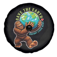 Earth Day Spare Tire Cover Save The Earth Bigfoot Lives Here