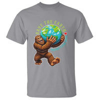 Earth Day T Shirt Save The Earth Bigfoot Lives Here