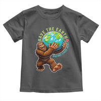Earth Day Toddler T Shirt Save The Earth Bigfoot Lives Here