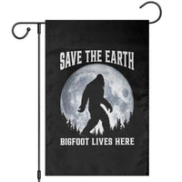 Save The Earth Bigfoot Lives Here Garden Flag Earth Day Nature Lover