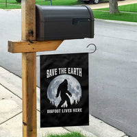 Save The Earth Bigfoot Lives Here Garden Flag Earth Day Nature Lover