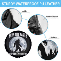 Save The Earth Bigfoot Lives Here Spare Tire Cover Earth Day Nature Lover