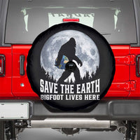 Save Our Planet Nature Lover Spare Tire Cover Bigfoot Lives Here