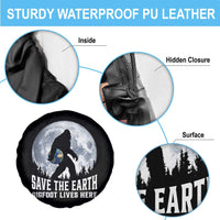 Save Our Planet Nature Lover Spare Tire Cover Bigfoot Lives Here