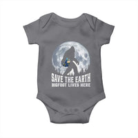 Save Our Planet Nature Lover Baby Onesie Bigfoot Lives Here