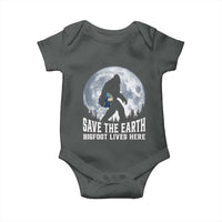 Save Our Planet Nature Lover Baby Onesie Bigfoot Lives Here