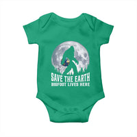Save Our Planet Nature Lover Baby Onesie Bigfoot Lives Here