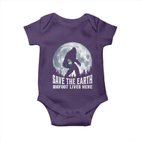 Save Our Planet Nature Lover Baby Onesie Bigfoot Lives Here