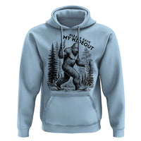 Please Save My Hideout Hoodie Bigfoot Forest Protector