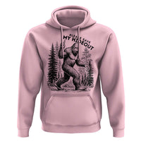 Please Save My Hideout Hoodie Bigfoot Forest Protector