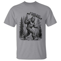 Please Save My Hideout T Shirt Bigfoot Forest Protector