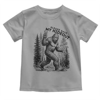Please Save My Hideout Toddler T Shirt Bigfoot Forest Protector