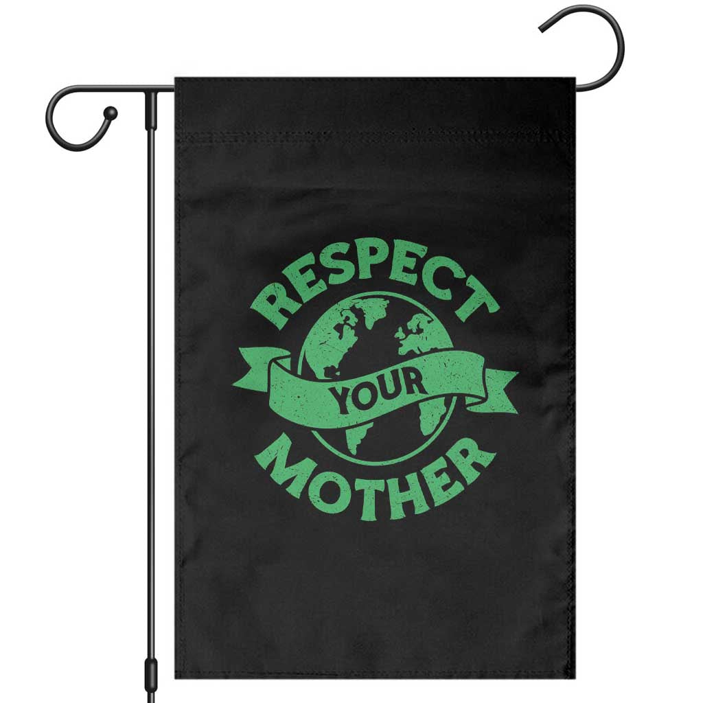 Respect Your Mother Garden Flag Earth Day Nature Lover Gift
