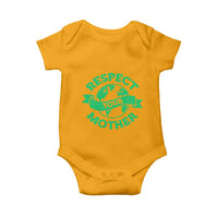 Respect Your Mother Baby Onesie Earth Day Nature Lover Gift