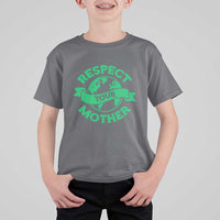 Respect Your Mother T Shirt For Kid Earth Day Nature Lover Gift