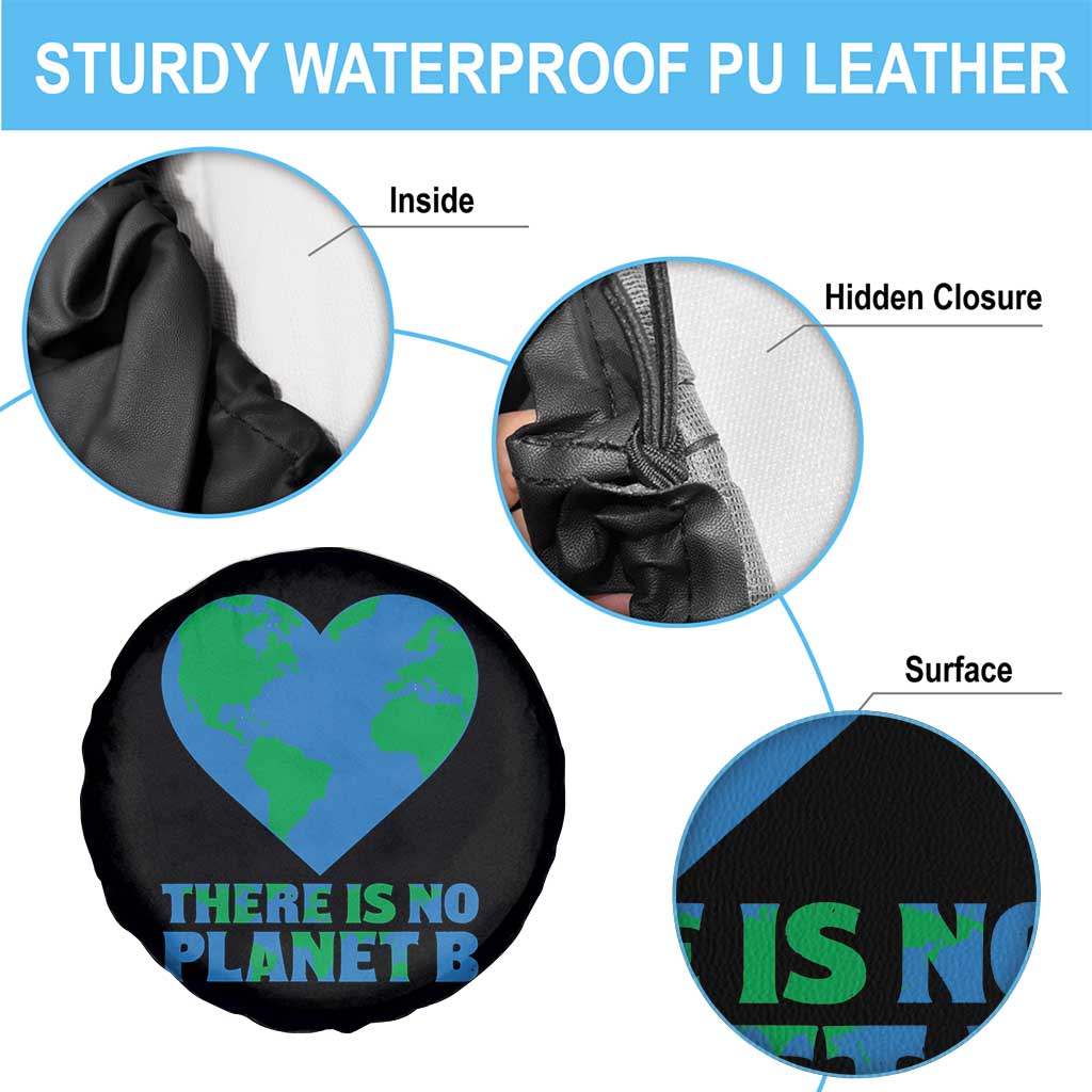 There Is No Planet B Spare Tire Cover Earth Day Nature Lover Gift