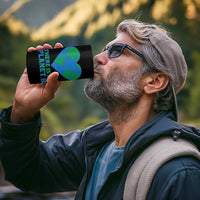 There Is No Planet B 4 in 1 Can Cooler Tumbler Earth Day Nature Lover Gift