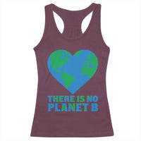 There Is No Planet B Racerback Tank Top Earth Day Nature Lover Gift