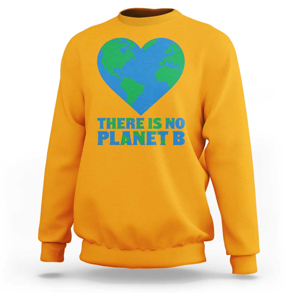 There Is No Planet B Sweatshirt Earth Day Nature Lover Gift