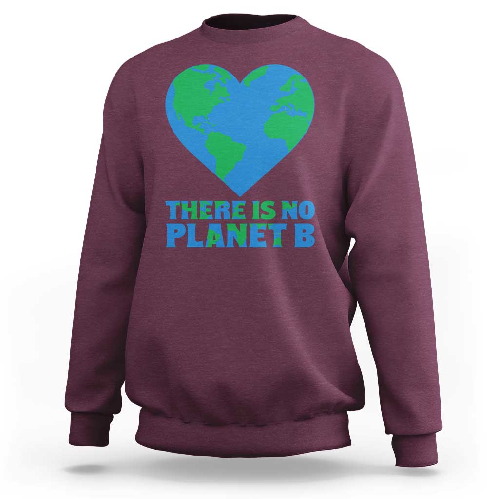 There Is No Planet B Sweatshirt Earth Day Nature Lover Gift