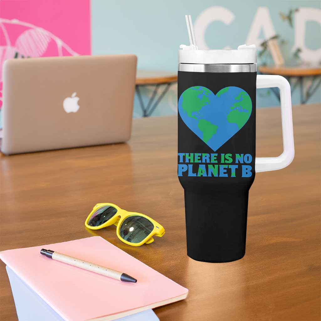 There Is No Planet B Tumbler With Handle Earth Day Nature Lover Gift