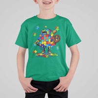 Autism Acceptance Baseball T Shirt For Kid Colorful Drip Graphic Neurodiversity Support