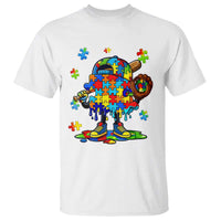 Autism Acceptance Baseball T Shirt Colorful Drip Graphic Neurodiversity Support