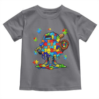 Autism Acceptance Baseball Toddler T Shirt Colorful Drip Graphic Neurodiversity Support
