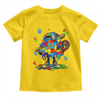 Autism Acceptance Baseball Toddler T Shirt Colorful Drip Graphic Neurodiversity Support